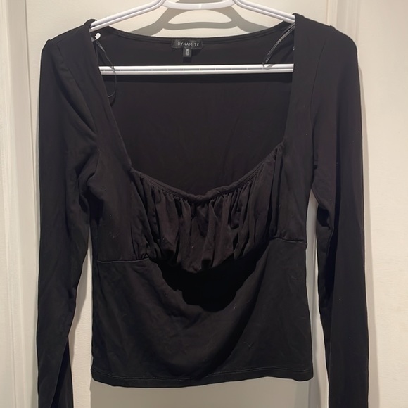 Dynamite long sleeve square neck tee - Picture 5 of 8